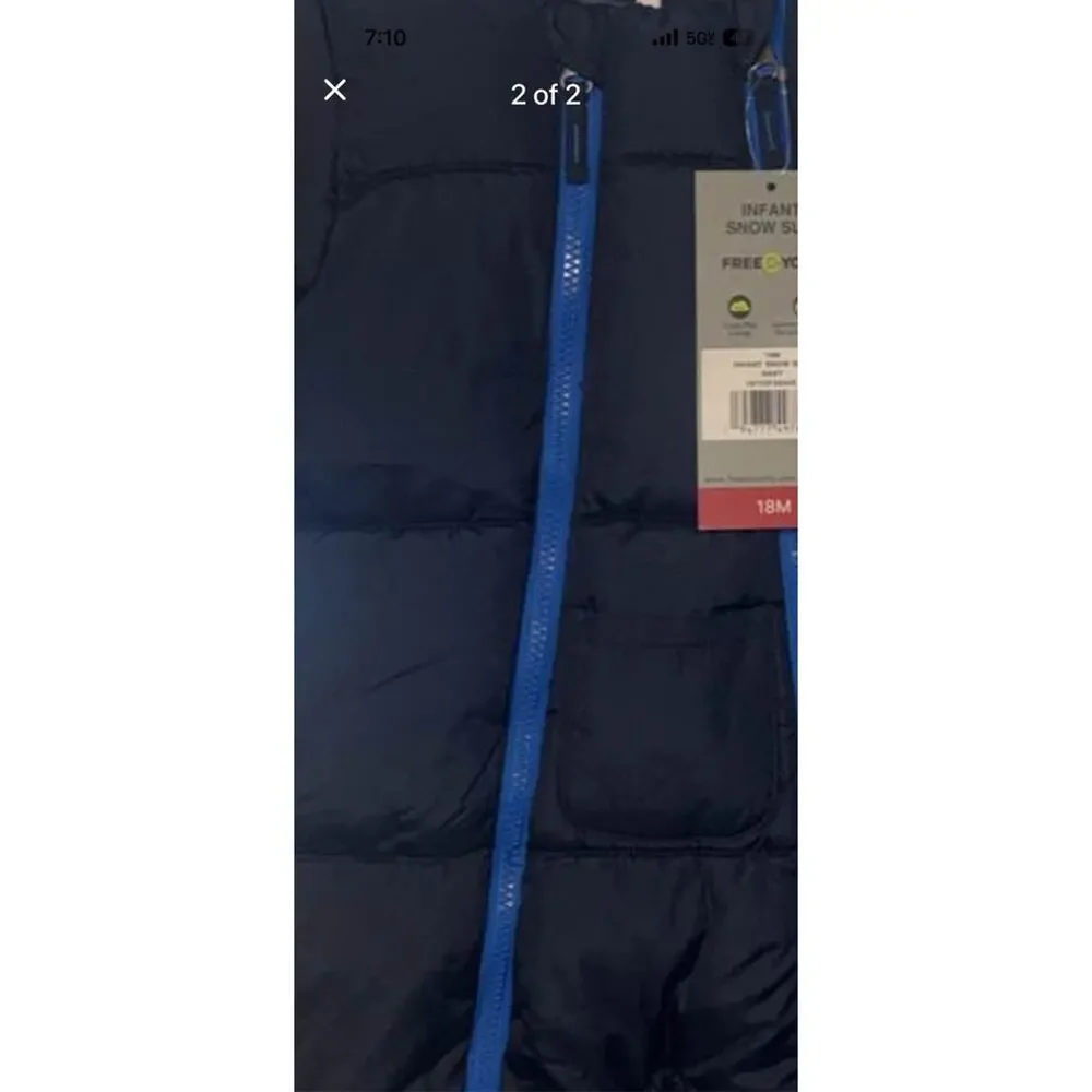 Free Country Cycle Infant Snowsuit 18M